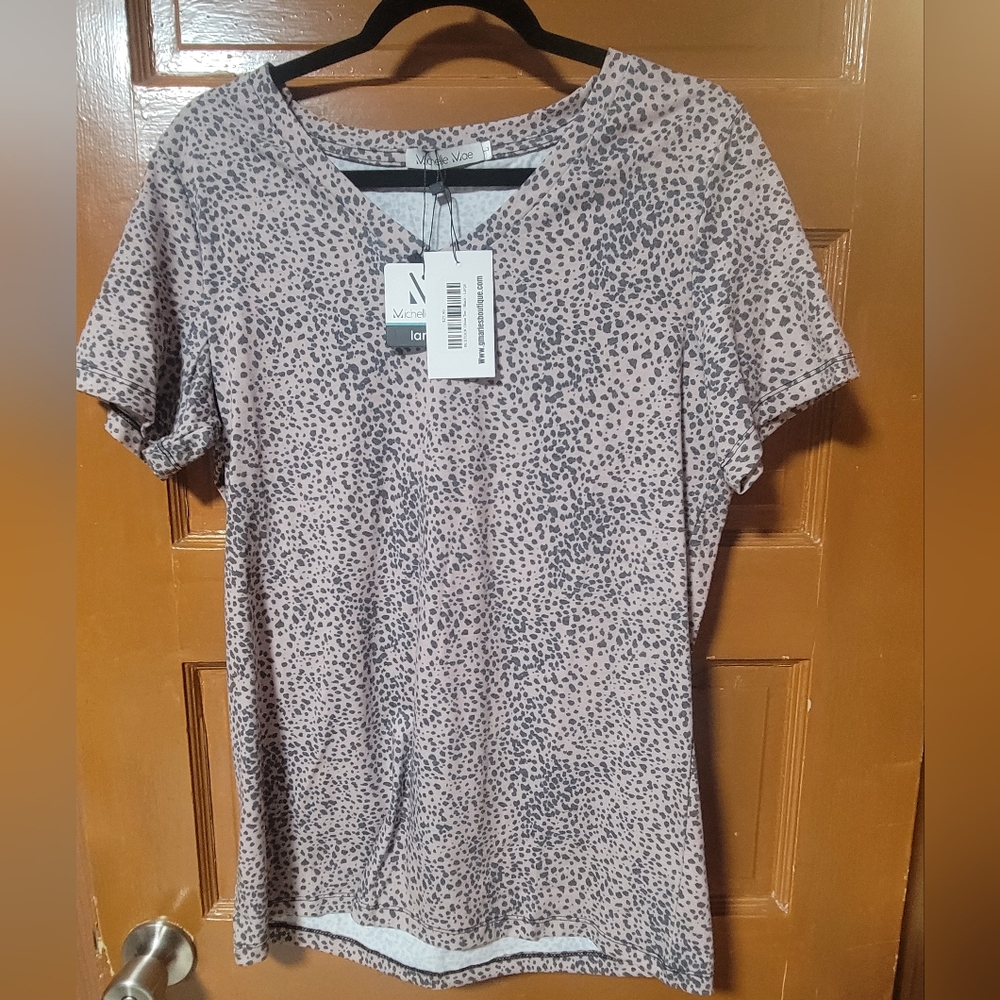 Animal Print Top